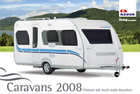 Pospekttitel Adria Caravans 2008